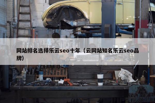 网站排名选择乐云seo十年（云网站知名乐云seo品牌）