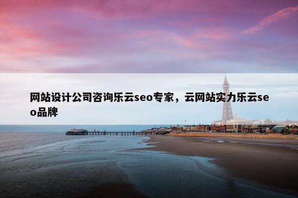 网站设计公司咨询乐云seo专家，云网站实力乐云seo品牌