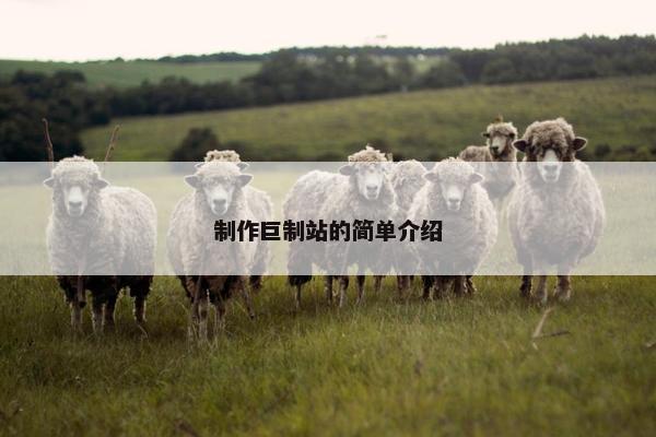 制作巨制站的简单介绍