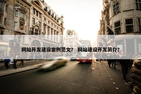 网站开发建设案例范文？ 网站建设开发简介？